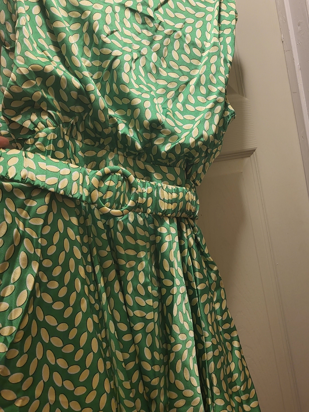 Green boutique dress